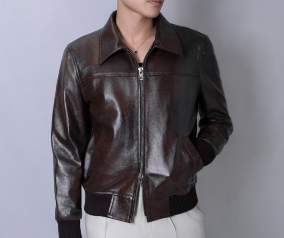 Chọn áo da nam cao cấp hàng hiệu