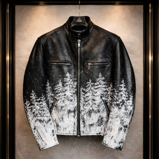 J100 Racer Jacket Custom – Handpaint
