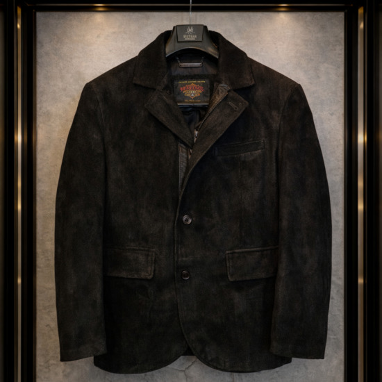 Rough Out Calfskin Shelby Vest