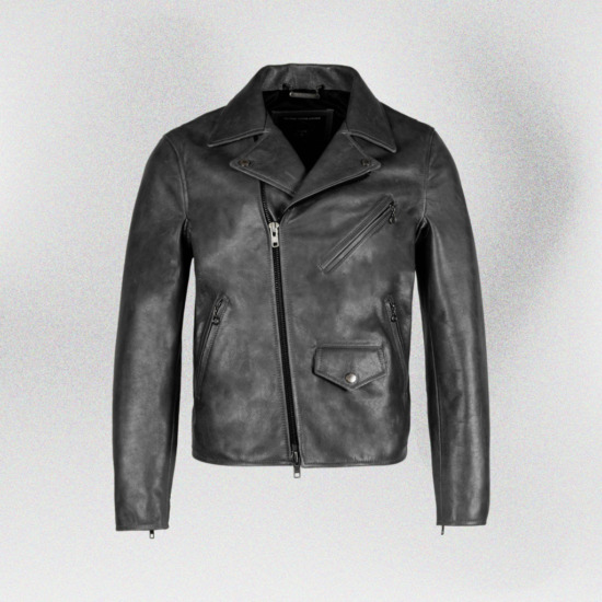 SKYFALL BIKER JACKET - Đen