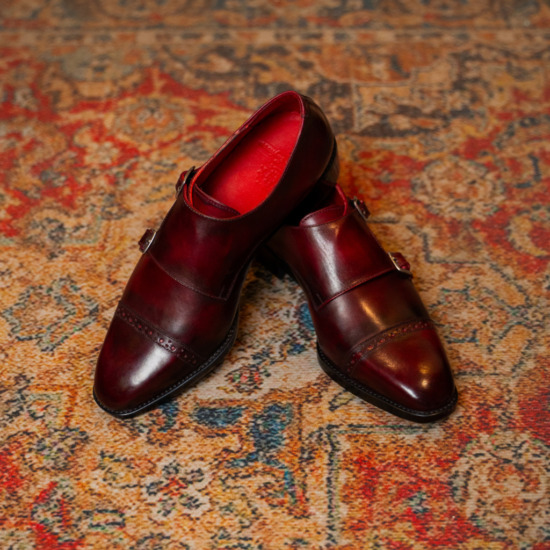 CHARRIOT DOUBLE MONKTRAP - Đỏ rượu