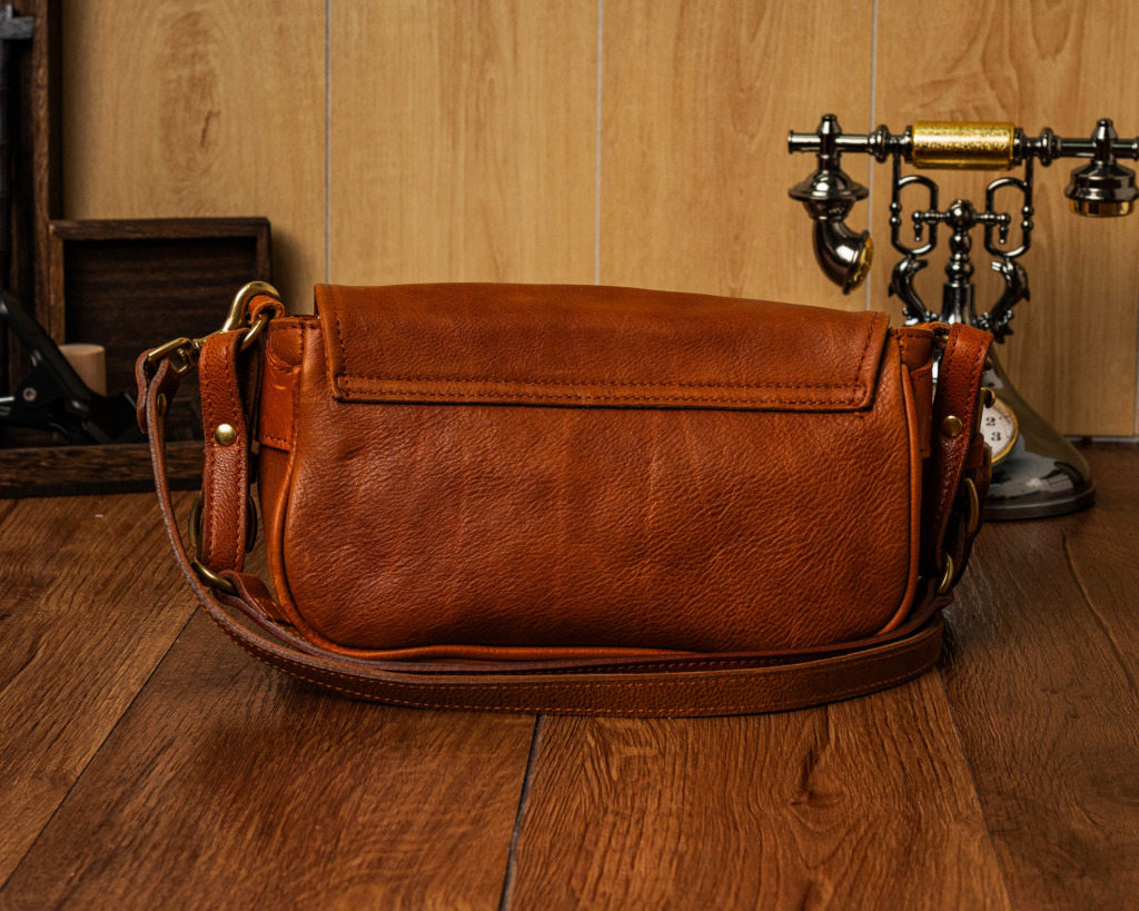 ARROW SLING BAG - Nâu da bò - Ảnh 2