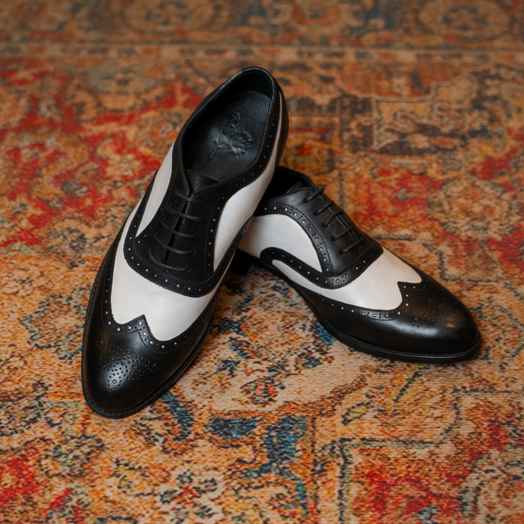 JANTORO SPECTATOR SHOES - Đen