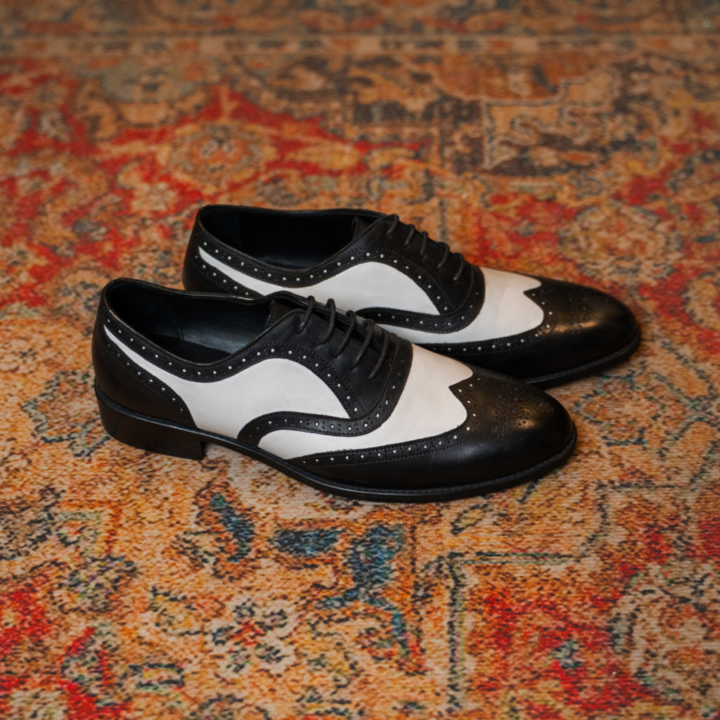 JANTORO SPECTATOR SHOES - Đen - Ảnh 2