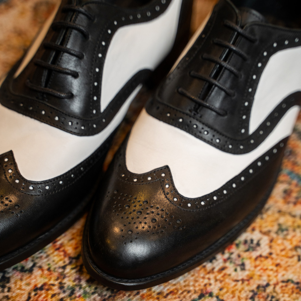 JANTORO SPECTATOR SHOES - Đen - Ảnh 4