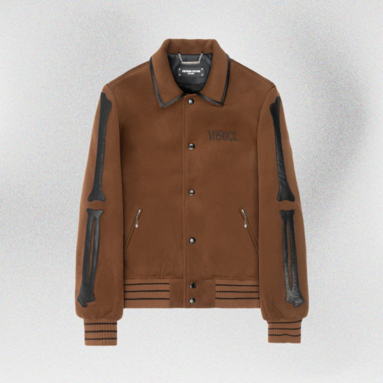 BONE JOVI VARSITY JACKET - Nâu