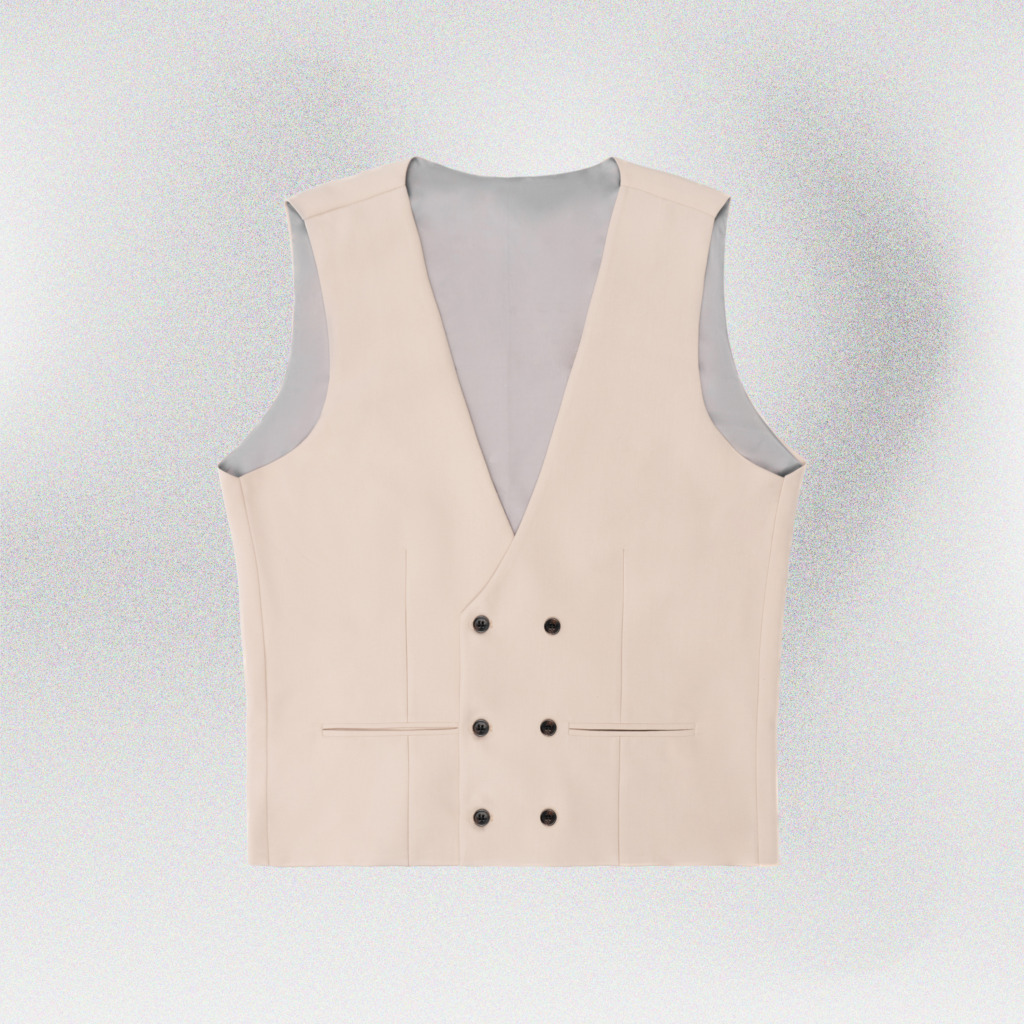 MAFIA DOUBLE BREASTED SUIT - Beige - Ảnh 4