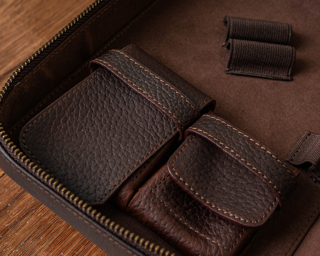 HAVANA CLUTCH PATINA HORSIE - Chocolate Brown - Ảnh 3