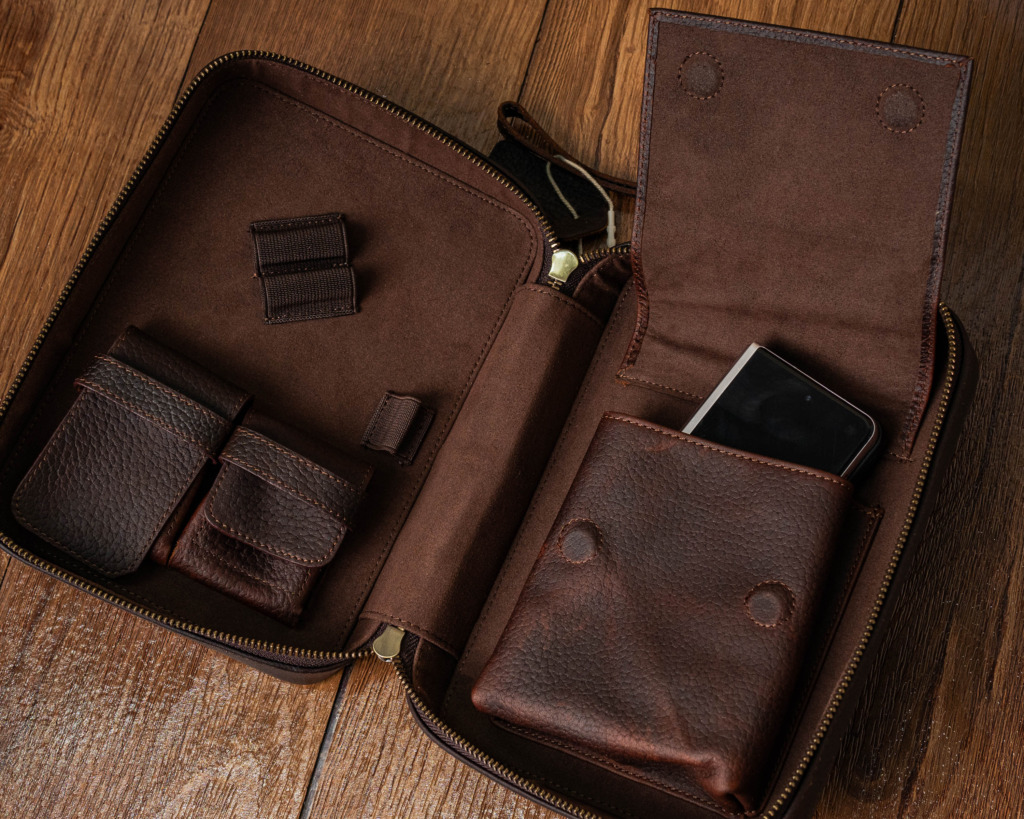 HAVANA CLUTCH PATINA HORSIE - Chocolate Brown - Ảnh 8