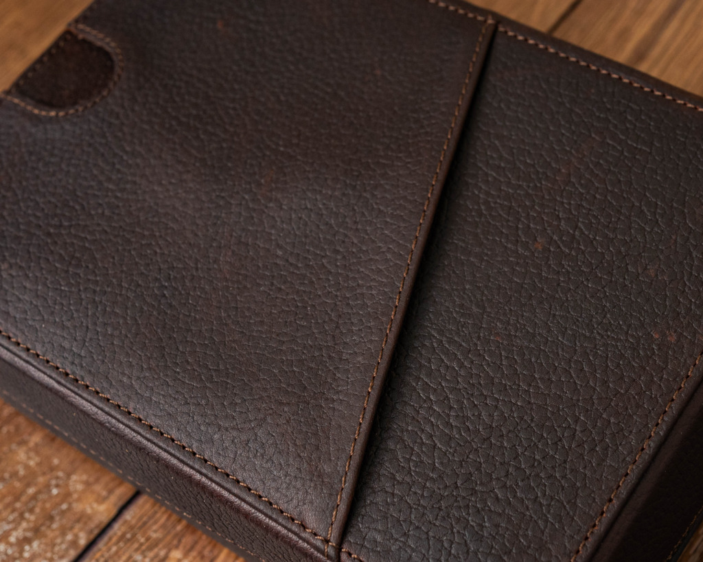 HAVANA CLUTCH PATINA HORSIE - Chocolate Brown - Ảnh 11