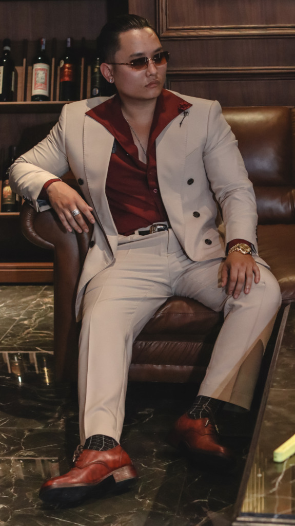 MAFIA DOUBLE BREASTED SUIT - Beige - Ảnh 8