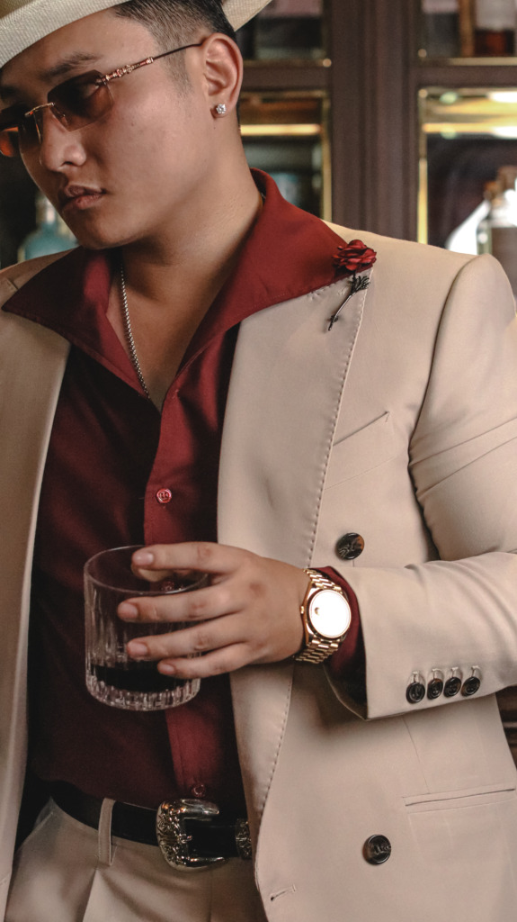 MAFIA DOUBLE BREASTED SUIT - Beige - Ảnh 13